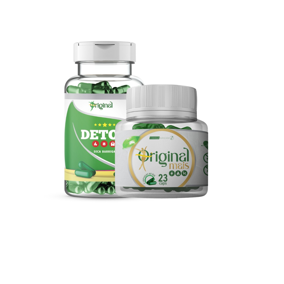 Kit Original Mais 23 Caps e Detox