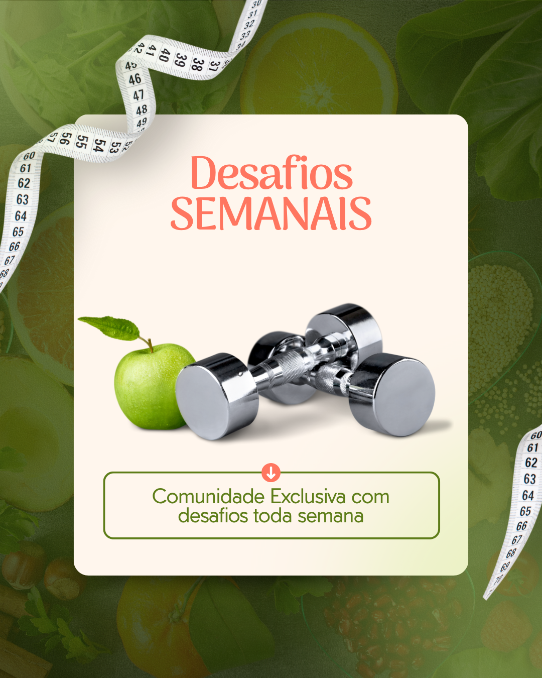 Desafios semanais de emagrecimento