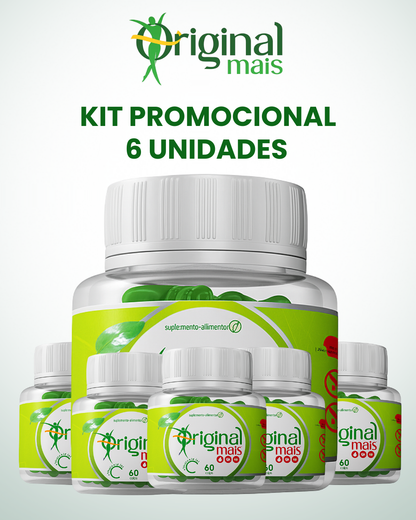 Original Mais 60 Caps - Kit com 6 Unidades